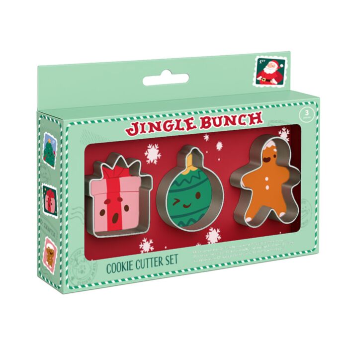 Vykrajovátko na cukrový - vánoční - sada 3 ks - Jingle Bunch 