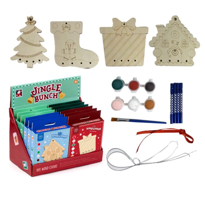 Dekorace - DIY - vánoční - zvonkohra - Jingle Bunch 
