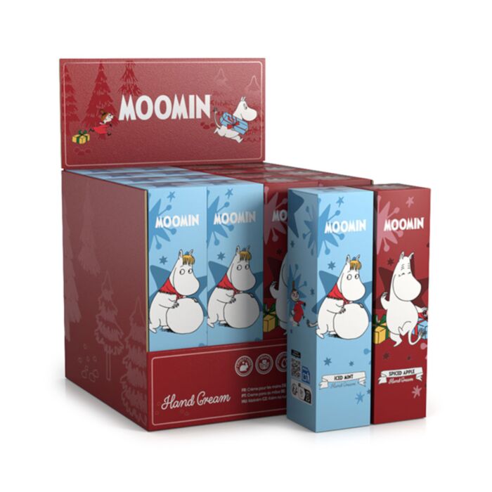 Hydratační krém na ruce  30ml -  vánoční - Moomin - Mumínek