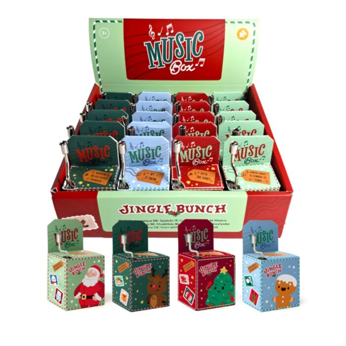 Hrací skříňka - vánoční - Jingle Bunch 