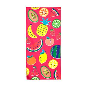 Osuška - plážová - mikrovlákno  - Summer fruits  -Letní ovoce