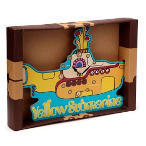 Nástěnné hodiny Beatles Žlutá ponorka - Yellow Submarine, licencovaný design Nástěnné hodiny Beatles Žlutá ponorka - Yellow Submarine, licencovaný design
