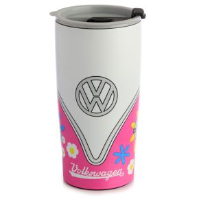 Termohrnek z nerezové oceli 500ml - Volkswagen VW T1 karavan Letní láska Termohrnek z nerezové oceli 500ml - Volkswagen VW T1 karavan Letní láska