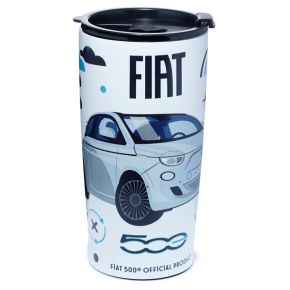 Termohrnek z nerezové oceli 500ml Fiat 500 E Termohrnek z nerezové oceli 500ml Fiat 500 E