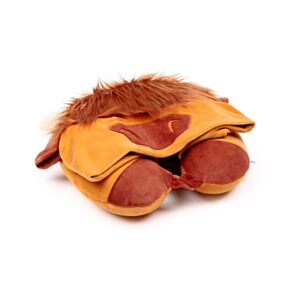 Plyšový cestovní polštář s kapucí Hoodeazzz-Highland Coo-Kráva Plyšový cestovní polštář s kapucí Hoodeazzz-Highland Coo-Kráva