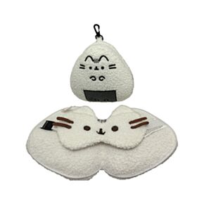 Cestovní polštář a maska na oči Relaxeazzz - Kočka Pusheen - Bento Club Cestovní polštář a maska na oči Relaxeazzz - Kočka Pusheen - Bento Club