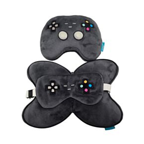 Cestovní polštář a maska na oči Relaxeazzz - Game Over Controller Cestovní polštář a maska na oči Relaxeazzz - Game Over Controller