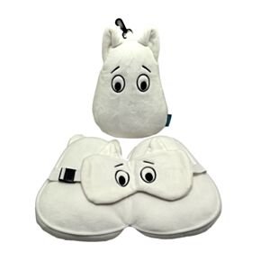 Cestovní polštář a maska na oči Relaxeazzz - Moomin - Mumínek Cestovní polštář a maska na oči Relaxeazzz - Moomin - Mumínek