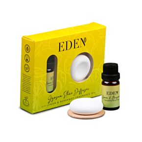 Vonný kámen (sádra) a olej - Eden - Citrón a bergamot Vonný kámen (sádra) a olej - Eden - Citrón a bergamot