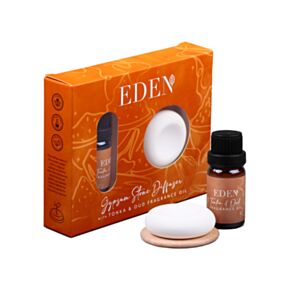 Vonný kámen (sádra) a olej - Eden - Tonka a oud Vonný kámen (sádra) a olej - Eden - Tonka a oud