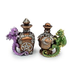 Dekorace - soška - Elements - Malý dráček s lahvičkou magického lektvaru Dekorace - soška - Elements - Malý dráček s lahvičkou magického lektvaru