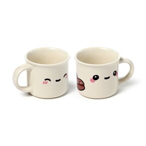 Porcelánový hrnek - esspresso - sada 2 - Foodiemals Porcelánový hrnek - esspresso - sada 2 - Foodiemals