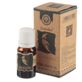 Přírodní esenciální olej Goloka Eukalyptus, 10ml Přírodní esenciální olej Goloka Eukalyptus, 10ml