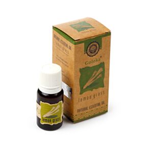 Přírodní esenciální olej Goloka 10ml - Citronová tráva Přírodní esenciální olej Goloka 10ml - Citronová tráva