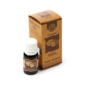 Přírodní esenciální olej Goloka 10ml - Muškátový oříšek Přírodní esenciální olej Goloka 10ml - Muškátový oříšek