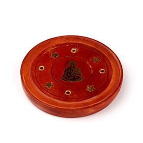 Stojánek - vonné tyčinky a kužely - mangové dřevo - Buddha Stojánek - vonné tyčinky a kužely - mangové dřevo - Buddha