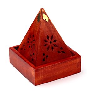 Krabička - vonné kužely - mangové dřevo -pyramida -Slon Krabička - vonné kužely - mangové dřevo -pyramida -Slon