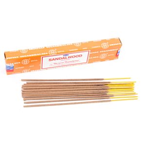 01473 Vonné tyčinky Nag Champa - 12ks - Satya Santalové dřevo 01473 Vonné tyčinky Nag Champa - 12ks - Satya Santalové dřevo