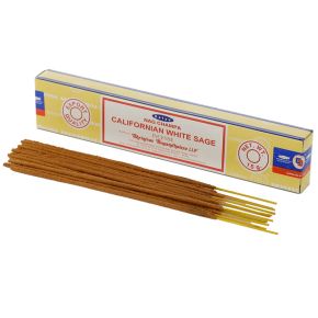 Vonné tyčinky Nag Champa 01406 Satya VFM Kalifornská bílá šalvěj Vonné tyčinky Nag Champa 01406 Satya VFM Kalifornská bílá šalvěj