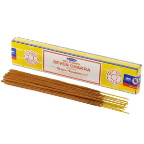 Vonné tyčinky Nag Champa 01412 Satya VFM Sedm čaker Vonné tyčinky Nag Champa 01412 Satya VFM Sedm čaker