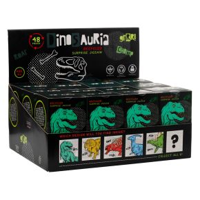 Puzzle z recyklovaného papíru 48 kusů - Dinosauři Dinosauria Puzzle z recyklovaného papíru 48 kusů - Dinosauři Dinosauria