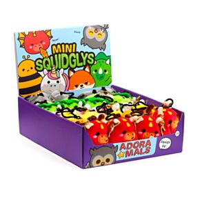 Klíčenka - plyšová- Squidglys Adoramals - zvířátka Klíčenka - plyšová- Squidglys Adoramals - zvířátka