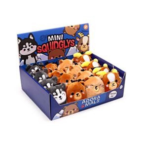 Klíčenka - plyšová - mini - Squidglys -  Adoramals - Horská zvířátka