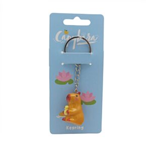 Klíčenka - Capybara - Kapybara s kačenkou Klíčenka - Capybara - Kapybara s kačenkou