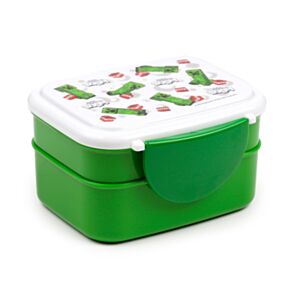Svačinový box s příborem Bento box - Minecraft Creeper & TNT Svačinový box s příborem Bento box - Minecraft Creeper & TNT