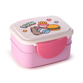 Svačinový box s příborem Bento box - Kočka Pusheen Core Svačinový box s příborem Bento box - Kočka Pusheen Core