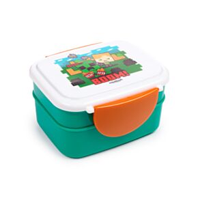 Svačinový box s příborem Bento box - Minecraft SSS - BOOM Svačinový box s příborem Bento box - Minecraft SSS - BOOM