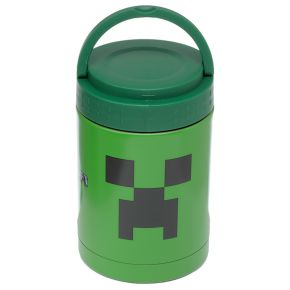 Znovupoužitelná nerezová termonádoba na oběd 500ml Minecraft Creeper