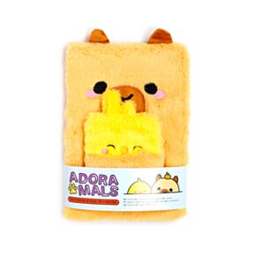 Plyšový zápisník s mini zápisníkem - Capybara- Kapybara Plyšový zápisník s mini zápisníkem - Capybara- Kapybara
