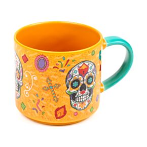 Porcelánový hrnek - velký - Day of the Dead - Lebka Mexiko Porcelánový hrnek - velký - Day of the Dead - Lebka Mexiko