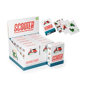 Karetní hra - standardní balíček - Scooter - Skútr Karetní hra - standardní balíček - Scooter - Skútr