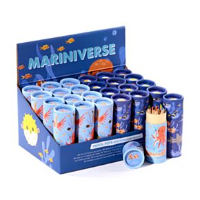 Sada pastelek - krabička -12 ks - Mariniverse - Moře Sada pastelek - krabička -12 ks - Mariniverse - Moře