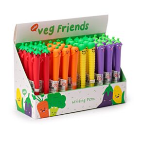Propiska s tenkým hrotem Mrkev,paprika,lilek,kukuřice-Veg přátelé Propiska s tenkým hrotem Mrkev,paprika,lilek,kukuřice-Veg přátelé