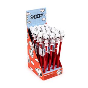 Propiska gumovací s ozdobou Inkredible Peanuts Snoopy - silikonový toper Propiska gumovací s ozdobou Inkredible Peanuts Snoopy - silikonový toper