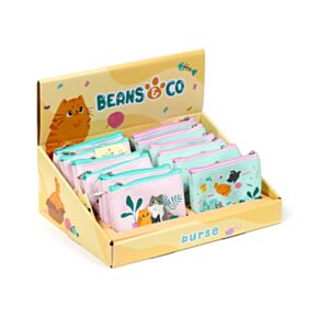 Peněženka z PVC - Kočka Beans & Co Peněženka z PVC - Kočka Beans & Co