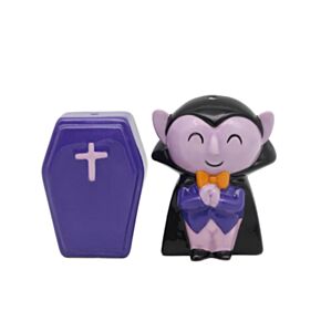 Sada slánka a pepřenka-keramika-Spooky-Drákula Sada slánka a pepřenka-keramika-Spooky-Drákula
