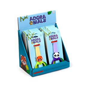 Dětské nůžky s krytem - Adoramals - Zvířátka Dětské nůžky s krytem - Adoramals - Zvířátka