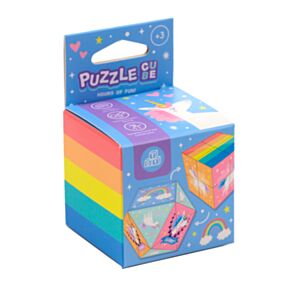 Puzzle Cube-Hlavolam-kostka -hračka- Unicorn Magic - Jednorožec