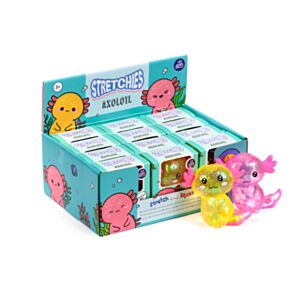 Mačkací hračka Squeezy - antistres - glitter - Axolotl Mačkací hračka Squeezy - antistres - glitter - Axolotl