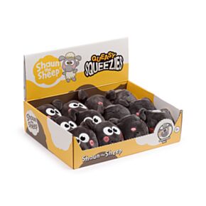 Plyšová mačkací hračka antistres - Queasy Squeezies - Shaun the Sheep - Ovečka Plyšová mačkací hračka antistres - Queasy Squeezies - Shaun the Sheep - Ovečka