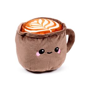 Termofor - plyšový obal - Levandule a pšenice - Foodiemals - Cappuccino Termofor - plyšový obal - Levandule a pšenice - Foodiemals - Cappuccino