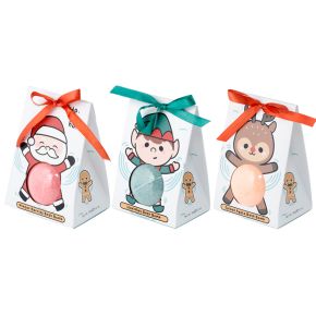 Koupelová koule v dárkovém balení vánoční sváteční Kamarádi Koupelová koule v dárkovém balení vánoční sváteční Kamarádi