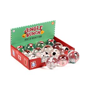 Skákací míček - blikající - LED - Vánoční - Jingle Bunch Skákací míček - blikající - LED - Vánoční - Jingle Bunch