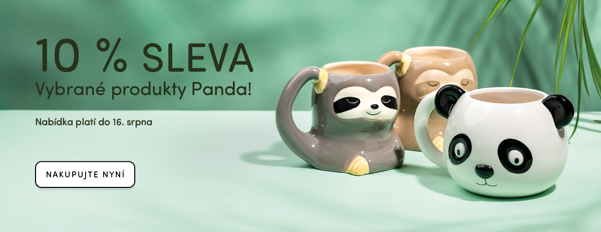 10 % SLEVA !!! Vybrané produkty z kolekce Panda, Koala, Lenochod